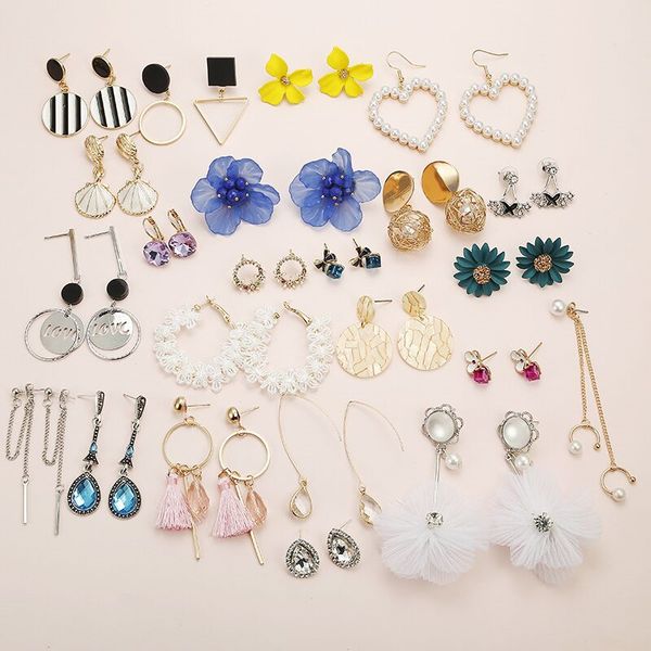 2020 new korean sweet girl flowers cute earrings long drop earrings for fashion women jewelry accessories, Golden
2020 new korean sweet girl flowers cute earrings long drop earrings for fashion women jewelry accessories, Golden