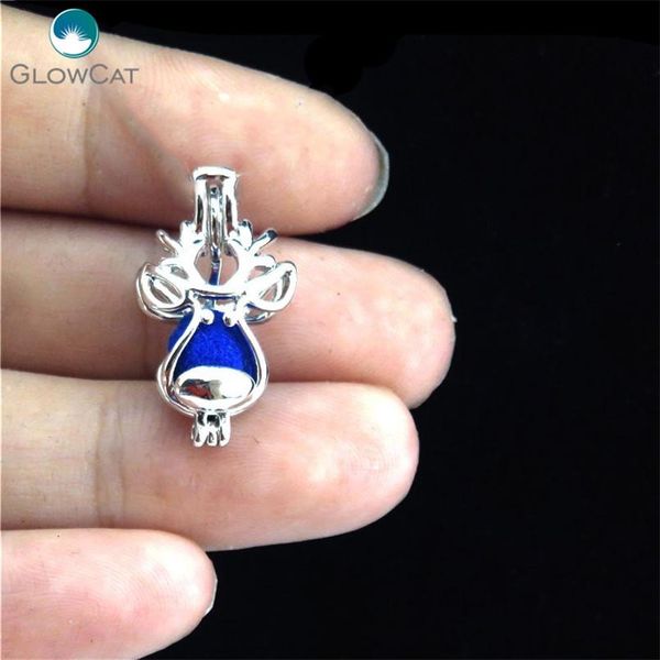 k383 5pcs/lot silver copper pearl cage animal xmas elk horn star pendant fairytale party essential oil diffuser jllixq, Gray
k383 5pcs/lot silver copper pearl cage animal xmas elk horn star pendant fairytale party essential oil diffuser jllixq, Gray