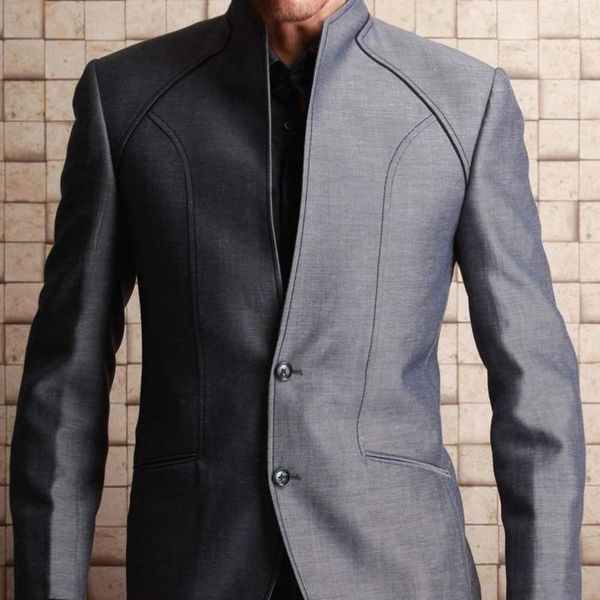 men's suits & blazers 2 piece tunic for men with stand collar 2021 fashion chinese style formal business male suit set jacket pants1, White;black
men's suits & blazers 2 piece tunic for men with stand collar 2021 fashion chinese style formal business male suit set jacket pants1, White;black