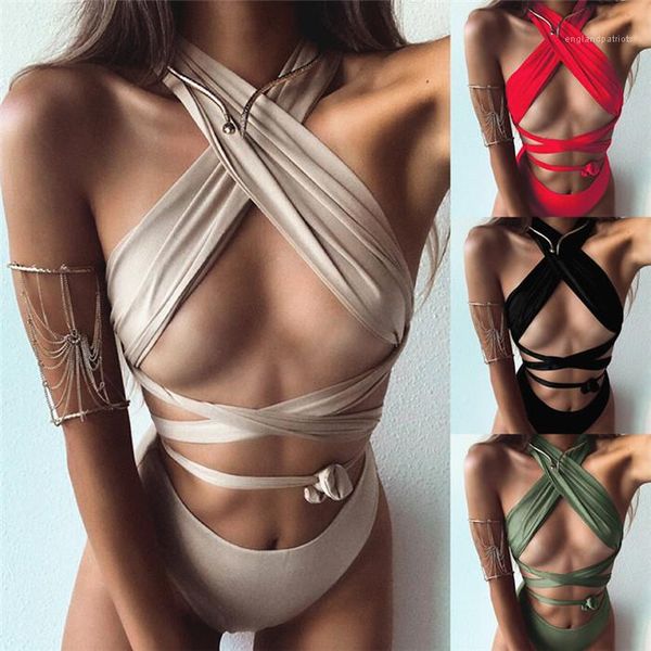 swimwear womens backless bikini summer fashion women swimming sports bathing clothing solid color bandage, White;black
swimwear womens backless bikini summer fashion women swimming sports bathing clothing solid color bandage, White;black