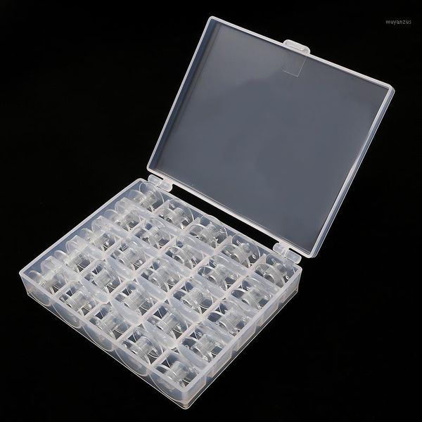 set 25pcs clear sewing machine bobbins spools and empty bobbins spools plastic storage box for home sewing accessories tools1, Black
set 25pcs clear sewing machine bobbins spools and empty bobbins spools plastic storage box for home sewing accessories tools1, Black
