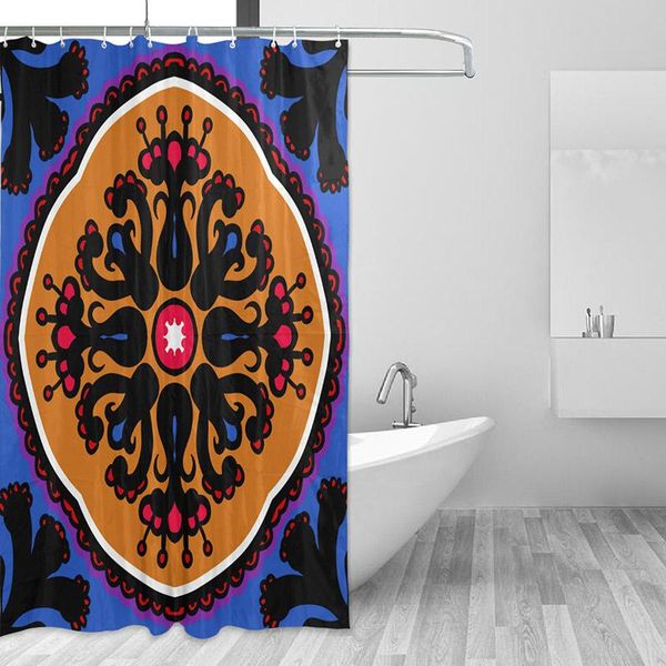 shower curtains uzbek pattern curtain 100% polyester waterproof bath fabric for bathroom with 12 hooks
shower curtains uzbek pattern curtain 100% polyester waterproof bath fabric for bathroom with 12 hooks