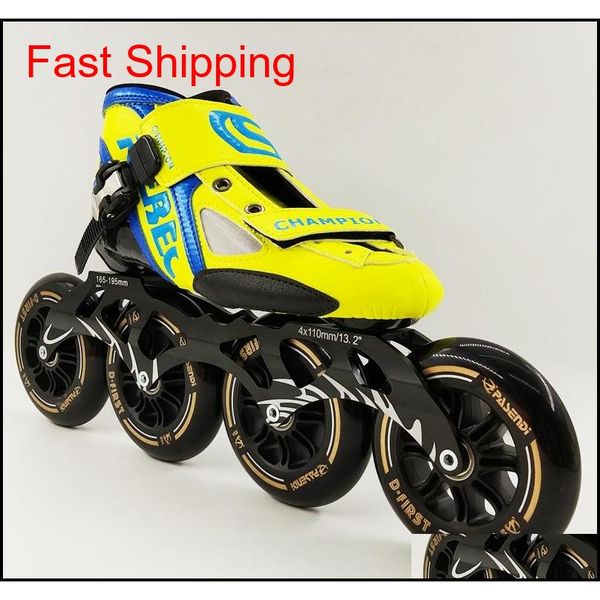 wholesale- new arrival professional high speed skate shoes women men big 4*110mm wheels roller skate inline skating boots adults kids khip6
wholesale- new arrival professional high speed skate shoes women men big 4*110mm wheels roller skate inline skating boots adults kids khip6