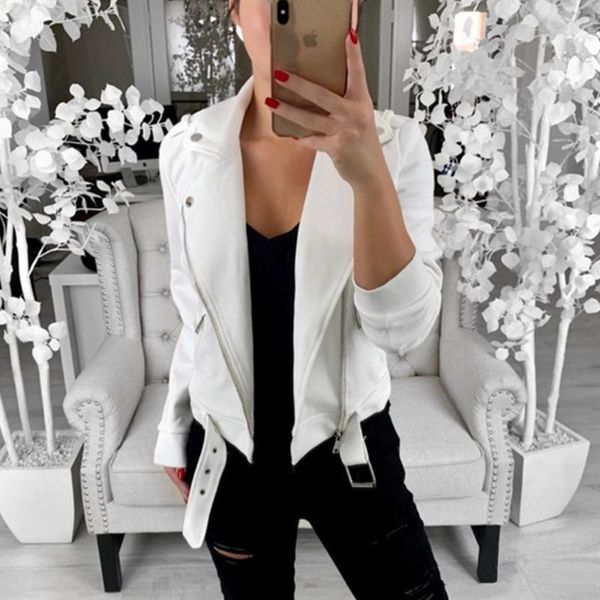 autumn and winter women lapel loose large size solid color metal zipper handsome motorcycle clothing winter coat women1, Black;brown
autumn and winter women lapel loose large size solid color metal zipper handsome motorcycle clothing winter coat women1, Black;brown