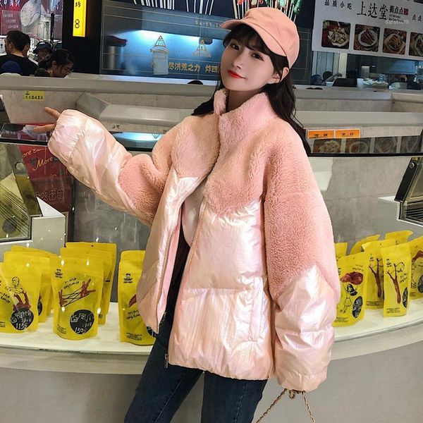2010 winter lamb wool patchwork short jackets fashion female winter jacket women parkas warm casual overcoat jacket parkas1, Black
2010 winter lamb wool patchwork short jackets fashion female winter jacket women parkas warm casual overcoat jacket parkas1, Black