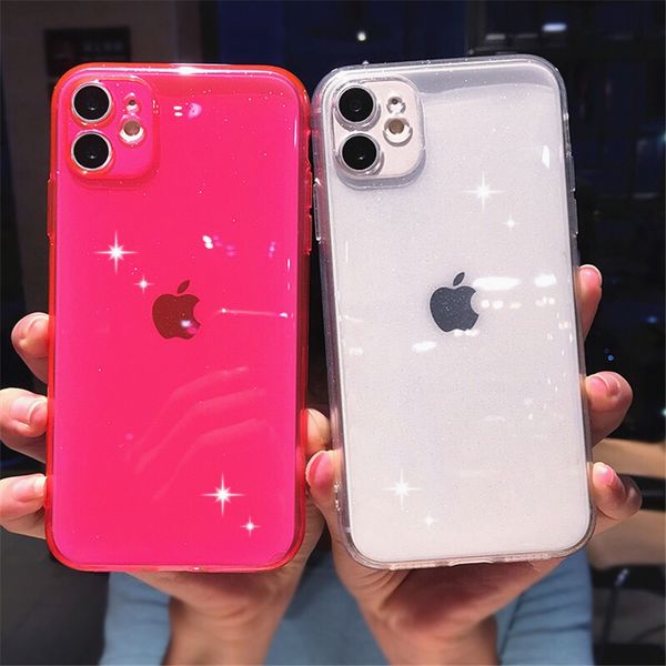 fluorescent glitter candy phone case for iphone 11 pro xr xs max x pro max mini 7 8 plus se 2020 transparent shining soft tpu
fluorescent glitter candy phone case for iphone 11 pro xr xs max x pro max mini 7 8 plus se 2020 transparent shining soft tpu