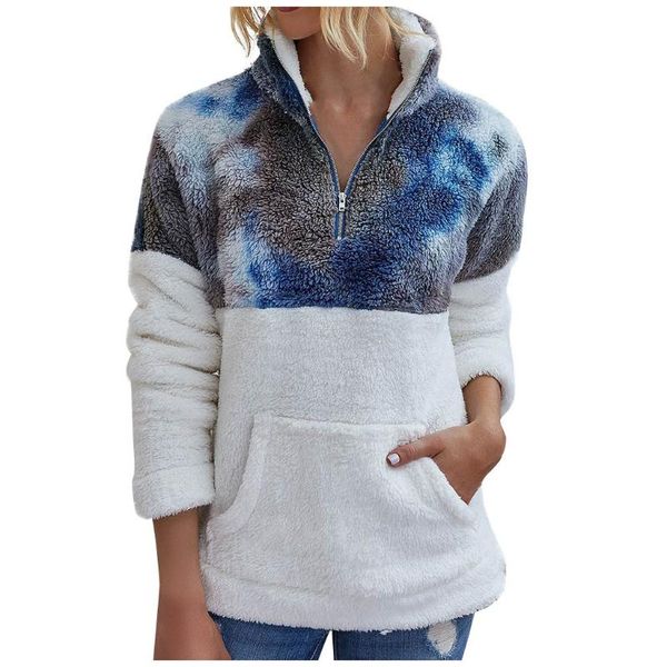 women's hoodies & sweatshirts oversized hoodie women sweatshirt fashion tie-dyed printing splicing plush long sleeves sweater female s, Black
women's hoodies & sweatshirts oversized hoodie women sweatshirt fashion tie-dyed printing splicing plush long sleeves sweater female s, Black