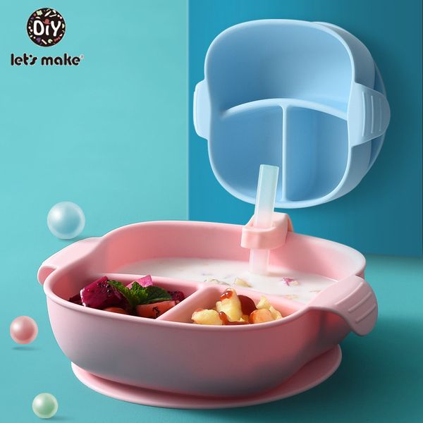 baby silicone feeding set food grade baby dish meal plate waterproof non-slip infant feeding tableware drinking bowl with straw lj201221
baby silicone feeding set food grade baby dish meal plate waterproof non-slip infant feeding tableware drinking bowl with straw lj201221