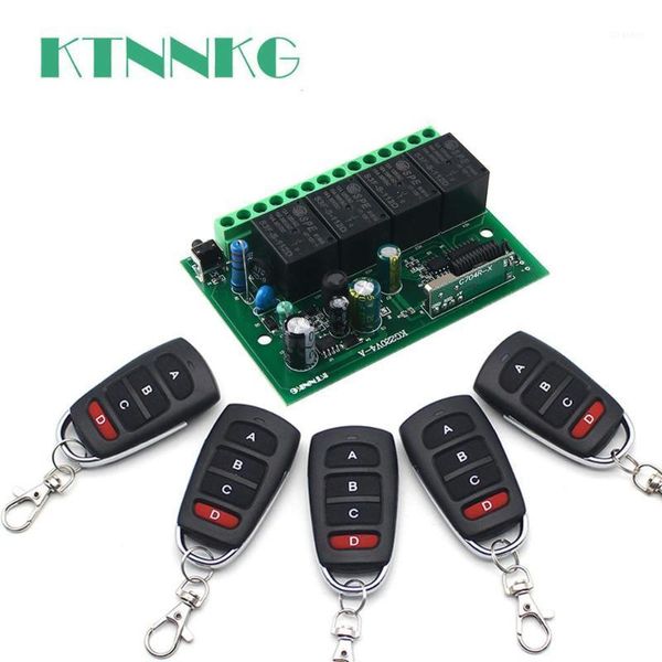 remote controlers ac 110v 220v 10amp 2200w 4ch 433mhz rf control switch wireless relay receiver controller for garage\ door\ led\ bulb/diy1
remote controlers ac 110v 220v 10amp 2200w 4ch 433mhz rf control switch wireless relay receiver controller for garage\ door\ led\ bulb/diy1