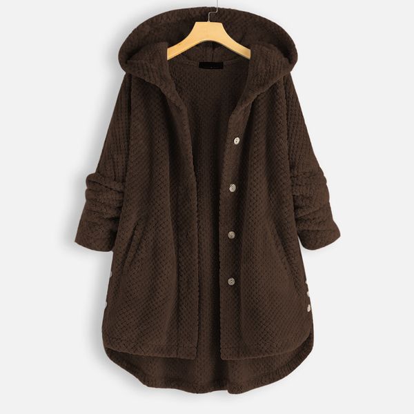 2020 original design style 2020 new winter hooded double-sided fleece sweater mid-length coat women's clothing, Blue;black
2020 original design style 2020 new winter hooded double-sided fleece sweater mid-length coat women's clothing, Blue;black