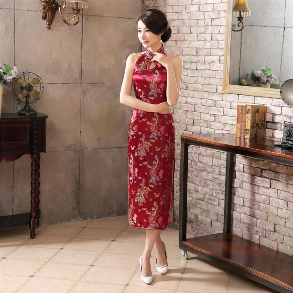 new wine red women's evening party dress brand chinese backless cheong-sam long cheongsam qipao s l xl xxl xxxl1
new wine red women's evening party dress brand chinese backless cheong-sam long cheongsam qipao s l xl xxl xxxl1