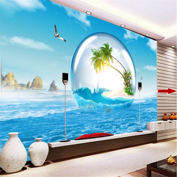 modern custom 3d mural wall sofa bedroom tv background wallpaper ocean landscape round ball coconut tree blue sky pgraph
modern custom 3d mural wall sofa bedroom tv background wallpaper ocean landscape round ball coconut tree blue sky pgraph