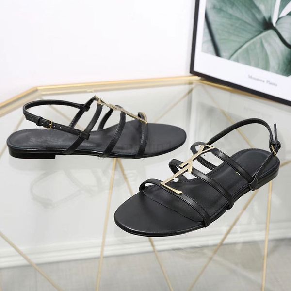 arrival 2019 new designer flat sandals metal strip black patent leather women tribute real letter sandals buckle women shoes
arrival 2019 new designer flat sandals metal strip black patent leather women tribute real letter sandals buckle women shoes