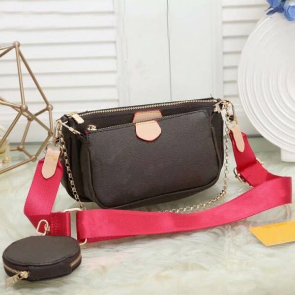 3 pcs set favorite multi pochette accessories women crossbody purse bags handbags flowers designer shoulder lady leather bag dhl free
3 pcs set favorite multi pochette accessories women crossbody purse bags handbags flowers designer shoulder lady leather bag dhl free