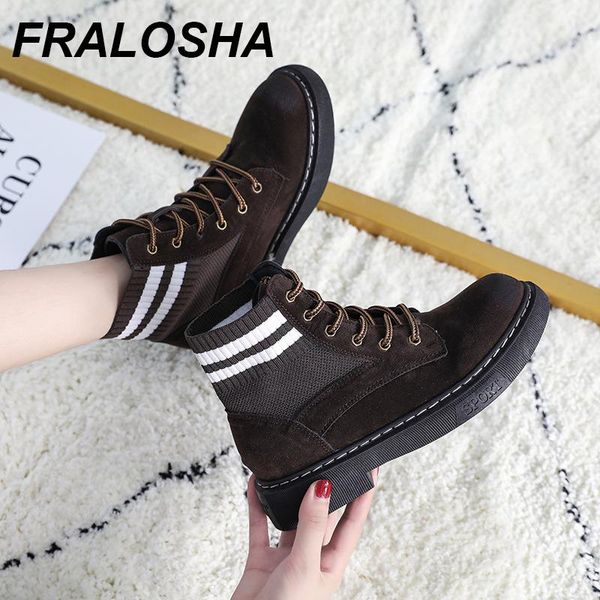 fralosha winter shoes women boots suede ladies ankle boots winter women's non-slip rubber lace up, Black
fralosha winter shoes women boots suede ladies ankle boots winter women's non-slip rubber lace up, Black