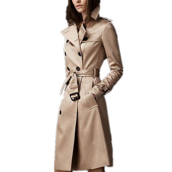 once 2021 new autumn women trench coats double-breasted belted winter causal coats ladies pockets sashes overcoats coat, Tan;black
once 2021 new autumn women trench coats double-breasted belted winter causal coats ladies pockets sashes overcoats coat, Tan;black