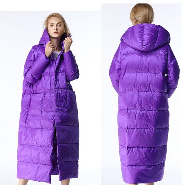 women's down & parkas european and american style 2xl hooded white duck jacket women long purple jackets autumn winter slim thick ladie, Black
women's down & parkas european and american style 2xl hooded white duck jacket women long purple jackets autumn winter slim thick ladie, Black