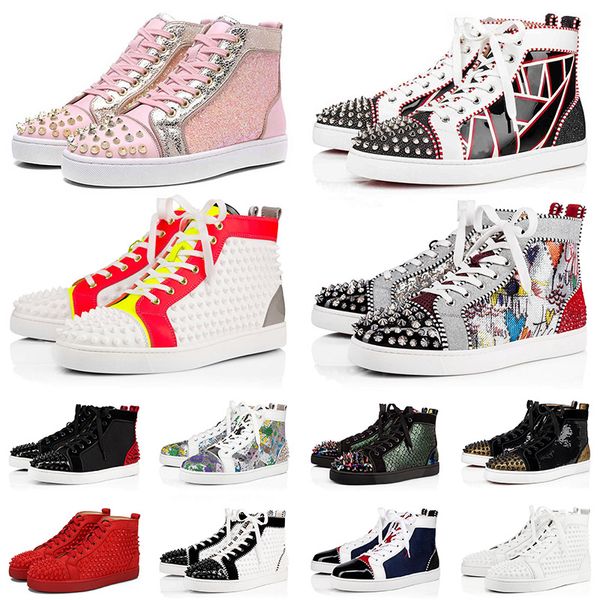 fashion sneakers red bottoms size us 13 sport shoes mens womens flat trainers casual shoes junior spikes luxurys designer red bottom, Black
fashion sneakers red bottoms size us 13 sport shoes mens womens flat trainers casual shoes junior spikes luxurys designer red bottom, Black