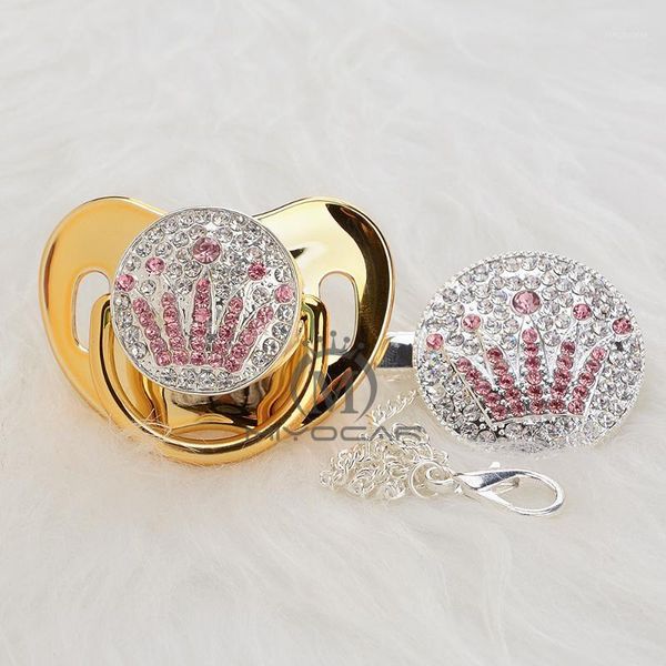 pacifiers# miyocar bling rhinestone silver pink crown pacifier and clip set bpa sgs pass safe to baby holder chain apcg-11
pacifiers# miyocar bling rhinestone silver pink crown pacifier and clip set bpa sgs pass safe to baby holder chain apcg-11