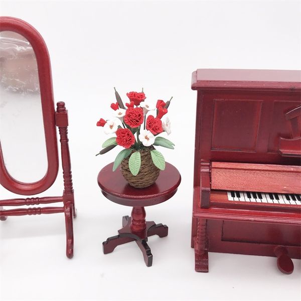1: 12 mini doll house dollhouse garden living room balcony flower ornaments white and red double color knitting handmade design crsm
1: 12 mini doll house dollhouse garden living room balcony flower ornaments white and red double color knitting handmade design crsm