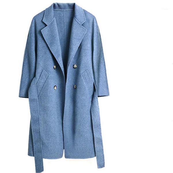 new arrival 100%hand made pure wool tailored collar solid knit women vintage double breasted long cardigan sweater s-xl1, White;black
new arrival 100%hand made pure wool tailored collar solid knit women vintage double breasted long cardigan sweater s-xl1, White;black