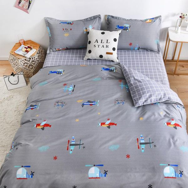 bedding sets cartoon aircraft boys bed cover set soft comfortable bedclothes quilt pillowcase sheet students children
bedding sets cartoon aircraft boys bed cover set soft comfortable bedclothes quilt pillowcase sheet students children