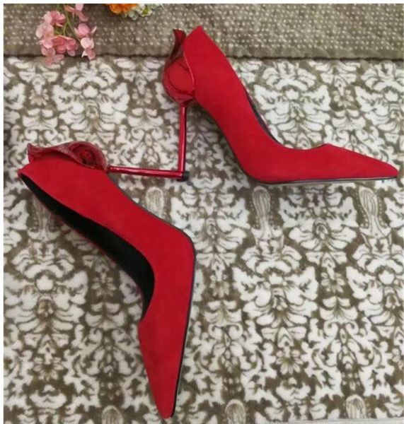 unique metal stiletto high heels 2020 new autumn dress shoes women metal leaf heel pointed toe slim shallow shoes suede heels women, Black
unique metal stiletto high heels 2020 new autumn dress shoes women metal leaf heel pointed toe slim shallow shoes suede heels women, Black