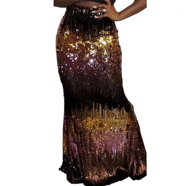 gradient sequin skirts woman bling vintage skirts european style long womens1, Black
gradient sequin skirts woman bling vintage skirts european style long womens1, Black