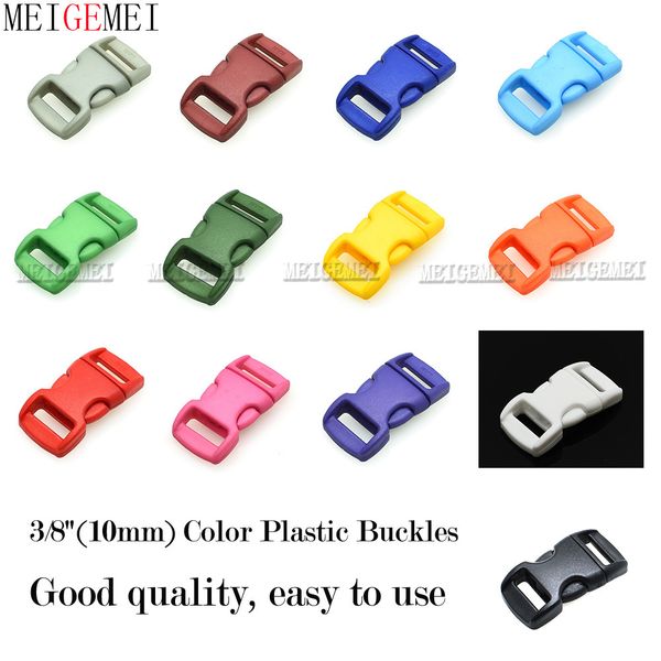 13pcs mixed colorful mini 3/8" side release buckle paracord bracelet dog collar backpack strap webbing 10mm backage accessiores, Slivery;black
13pcs mixed colorful mini 3/8" side release buckle paracord bracelet dog collar backpack strap webbing 10mm backage accessiores, Slivery;black