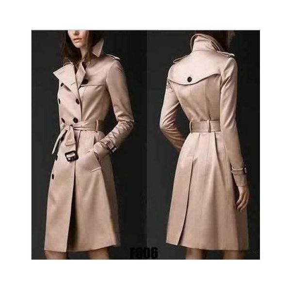women's trench coats 2021 spring coat female long europe and the united states fashion double-breasted slim, Tan;black
women's trench coats 2021 spring coat female long europe and the united states fashion double-breasted slim, Tan;black