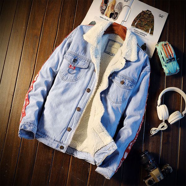 2021 the new male printing letter casual cotton jacket outward thick coats plus size m-5xl hip hop plush paded winter denim jackets tt8s, Black;brown
2021 the new male printing letter casual cotton jacket outward thick coats plus size m-5xl hip hop plush paded winter denim jackets tt8s, Black;brown