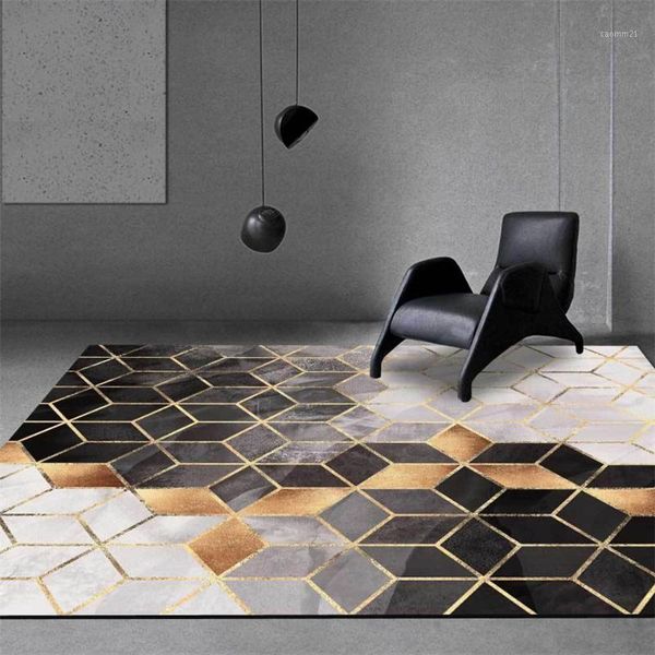 carpets nordic black gray geometric plaid line living room rug bathroom mat furniture chairtable luxury home decoration accessories1 
carpets nordic black gray geometric plaid line living room rug bathroom mat furniture chairtable luxury home decoration accessories1
