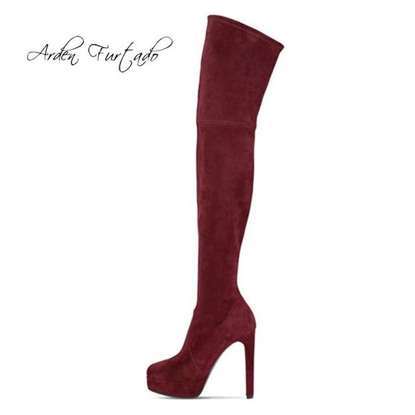arden furtado 2020 spring autumn chunky heels high heels 14cm burgundy over the knee stretch boots fashion shoes women's ladies, Black
arden furtado 2020 spring autumn chunky heels high heels 14cm burgundy over the knee stretch boots fashion shoes women's ladies, Black