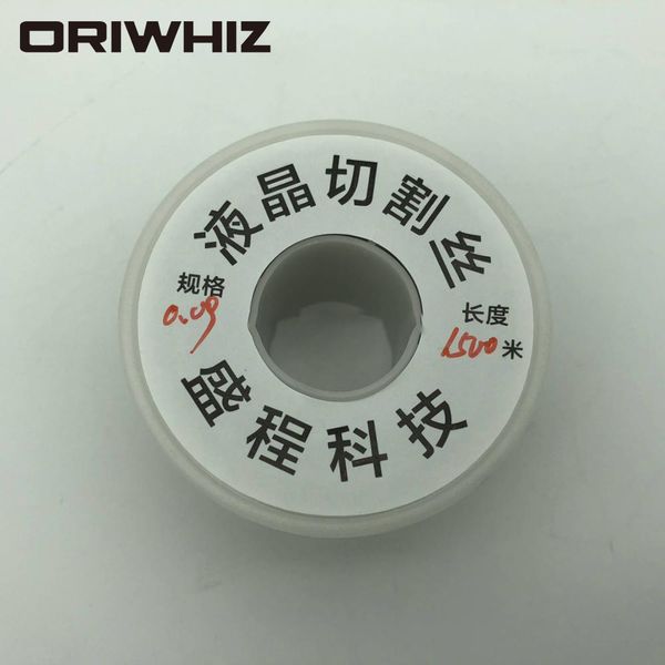 0.09mm cutting wire 1500m for lcd touch screen glue remove for mobile phone repair super durable and not easy to broken
0.09mm cutting wire 1500m for lcd touch screen glue remove for mobile phone repair super durable and not easy to broken