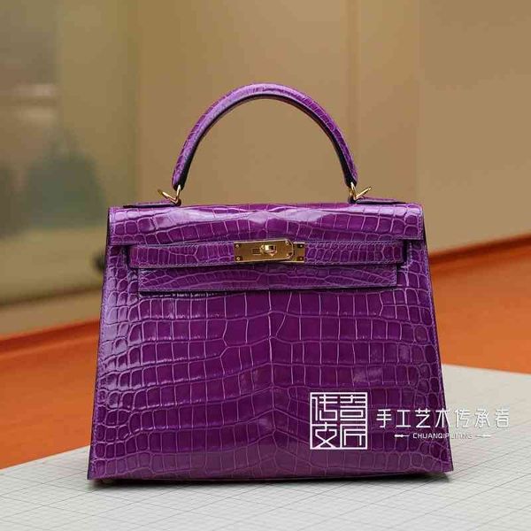 factory outlet designer handbags women's h nile crocodile skin crystal purple kl28cm gold buckle single sh fg3l
factory outlet designer handbags women's h nile crocodile skin crystal purple kl28cm gold buckle single sh fg3l