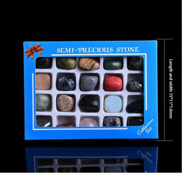 20-in-1 set natural rock crystal mineral jewelry home furniture decoration collection diy gift decoration qylhjb, Black
20-in-1 set natural rock crystal mineral jewelry home furniture decoration collection diy gift decoration qylhjb, Black