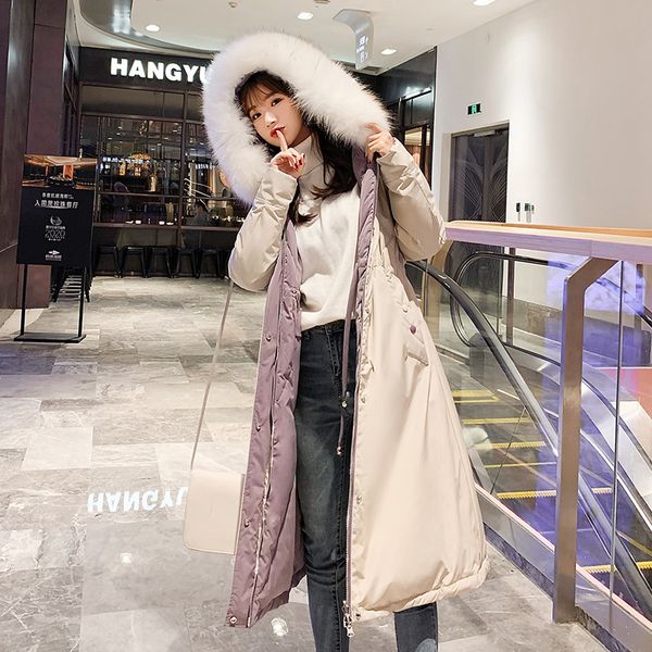 2021 newwinter women can be worn on both sidesx-long jacket cotton fur hooded coat womens warm wadded outwear 6ck1, Black
2021 newwinter women can be worn on both sidesx-long jacket cotton fur hooded coat womens warm wadded outwear 6ck1, Black