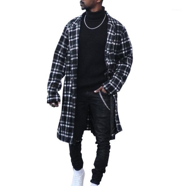 check woolen coat trench windbreaker 2021 mens plaid jacket men's slim fit windbreak long coat men winter coats homme plus size1, Black
check woolen coat trench windbreaker 2021 mens plaid jacket men's slim fit windbreak long coat men winter coats homme plus size1, Black