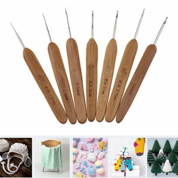 2021 crochet needles bamboo handle 1pc hook needle for women 1.25mm-3.25mm diy knitting, Black
2021 crochet needles bamboo handle 1pc hook needle for women 1.25mm-3.25mm diy knitting, Black