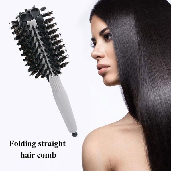 round hair comb ceramic brush boar bristle hairdressing thermal brush curling comb for hair barrel wholesale k0e4, Silver
round hair comb ceramic brush boar bristle hairdressing thermal brush curling comb for hair barrel wholesale k0e4, Silver