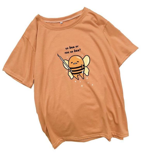 gudetama lazy egg yolk cartoon print tshirt summer short sleeve casual funny to bee or not to bee women harajuku kawaii, White
gudetama lazy egg yolk cartoon print tshirt summer short sleeve casual funny to bee or not to bee women harajuku kawaii, White