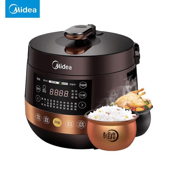 midea electric pressure cooker 5l double liner intelligent 24h reservation porridge soup rice cooker multicooker
midea electric pressure cooker 5l double liner intelligent 24h reservation porridge soup rice cooker multicooker