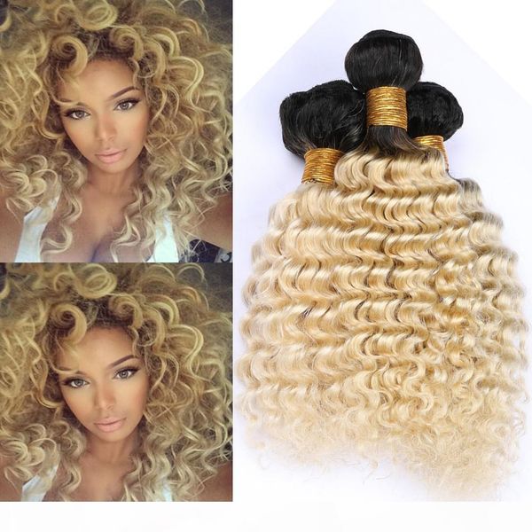 blonde ombre brazilian deep wave human hair weave bundles #1b 613 dark roots ombre blonde virgin hair weft extensions wavy 4 bundle deals, Black;brown
blonde ombre brazilian deep wave human hair weave bundles #1b 613 dark roots ombre blonde virgin hair weft extensions wavy 4 bundle deals, Black;brown