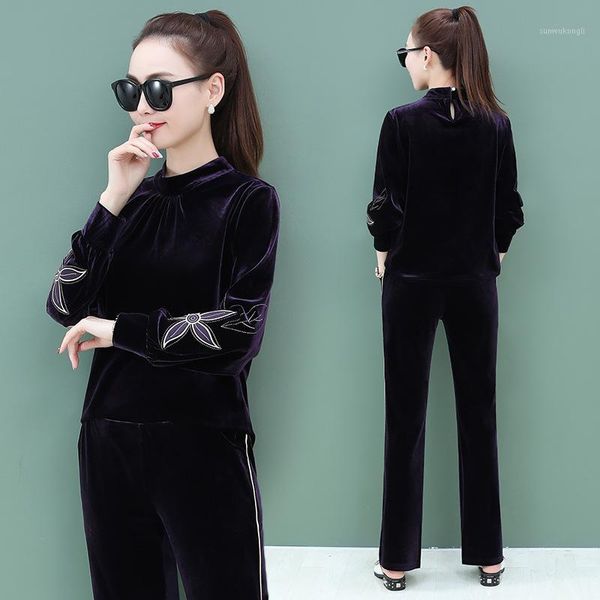 running sets 4xl autumn women tracksuit sportswear velvet loose sweatshirt+pant jogger fitness athletic workout casual set sport suit1, Black;blue
running sets 4xl autumn women tracksuit sportswear velvet loose sweatshirt+pant jogger fitness athletic workout casual set sport suit1, Black;blue