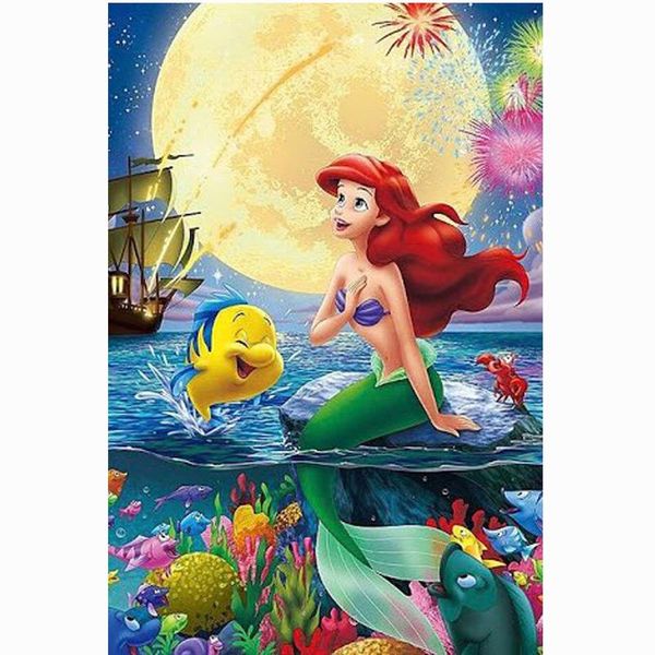 new diy 5d square full diamond painting cartoon round diamond cross stitch embroidery little mermaid princess mosaic kit
new diy 5d square full diamond painting cartoon round diamond cross stitch embroidery little mermaid princess mosaic kit