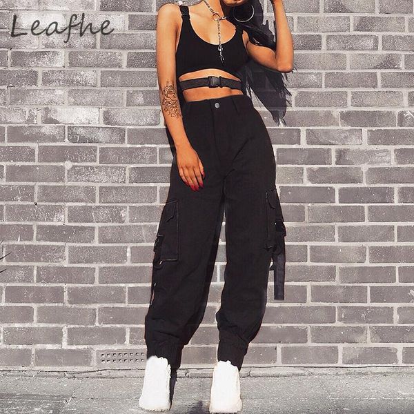 cotton black high waist cargo pants women buttons zipper pocket patchwork pencil pants casual loose hip hop trousers streetwear, Black;white
cotton black high waist cargo pants women buttons zipper pocket patchwork pencil pants casual loose hip hop trousers streetwear, Black;white