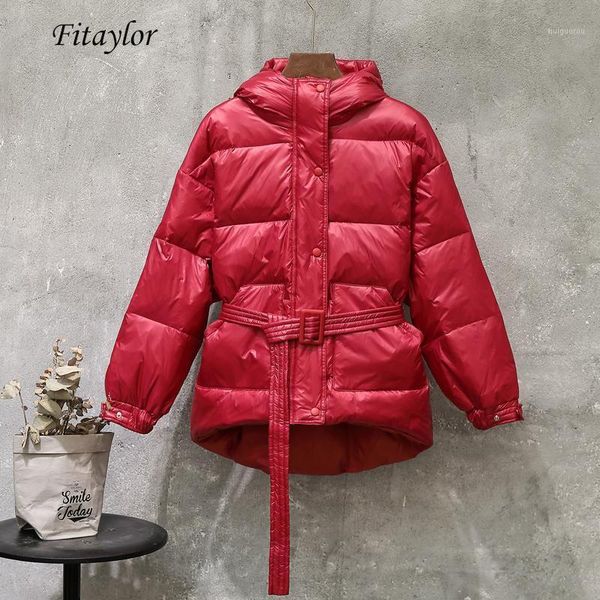 fitaylor winter ultra light women down jacket warm white duck down hooded parkas female single breasted snow outerwear with belt1, Black
fitaylor winter ultra light women down jacket warm white duck down hooded parkas female single breasted snow outerwear with belt1, Black