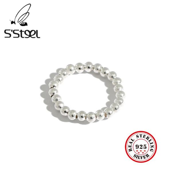 cluster rings s'steel 925 sterling silver for women korean minimalist round beads personalized anillo plata mujer jewelry, Golden;silver
cluster rings s'steel 925 sterling silver for women korean minimalist round beads personalized anillo plata mujer jewelry, Golden;silver