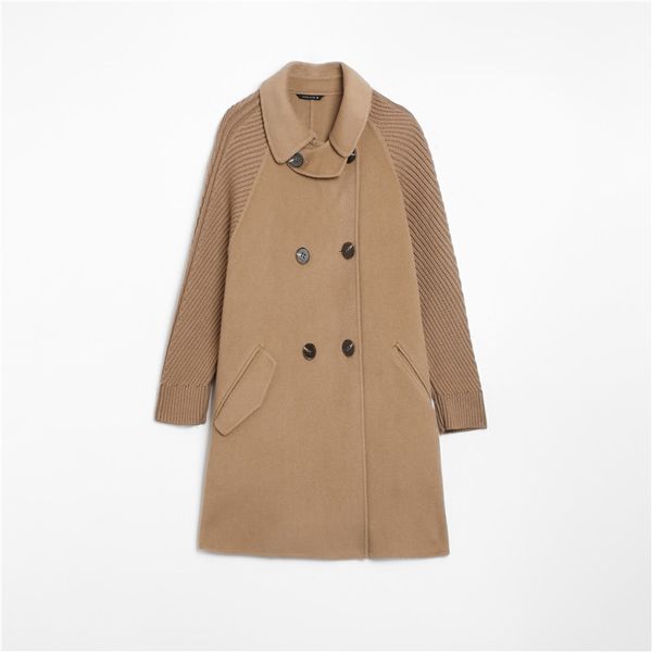 mozuleva double sided cashmere coat medium length 2020 new style winter woolen coat female lapel neck coat, Black
mozuleva double sided cashmere coat medium length 2020 new style winter woolen coat female lapel neck coat, Black