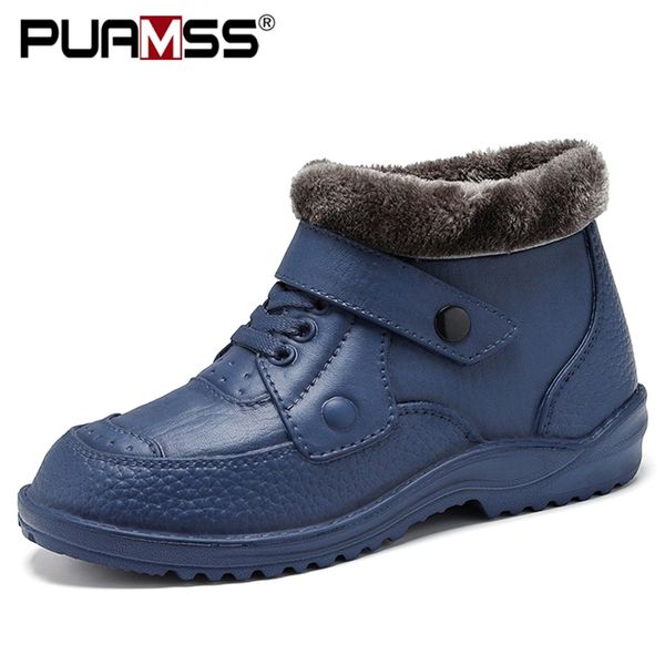 men snow warm waterproof rain shoes outdoor ankle plush fishing boots winter hombre botas plus size 201128, Black
men snow warm waterproof rain shoes outdoor ankle plush fishing boots winter hombre botas plus size 201128, Black